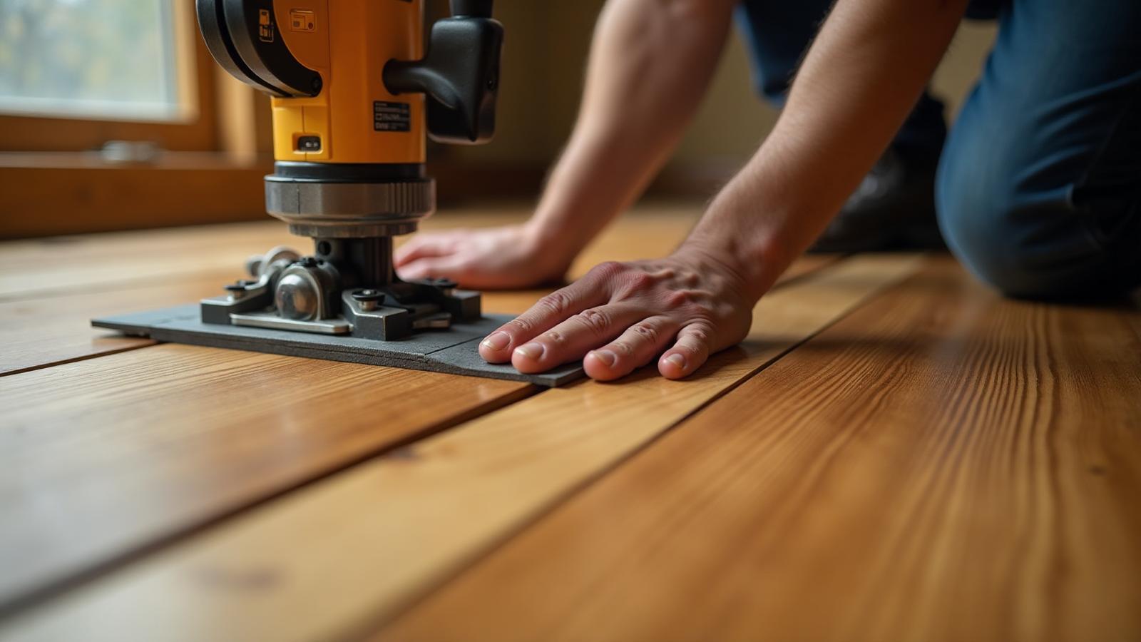 Wood floor installation services in Claremore