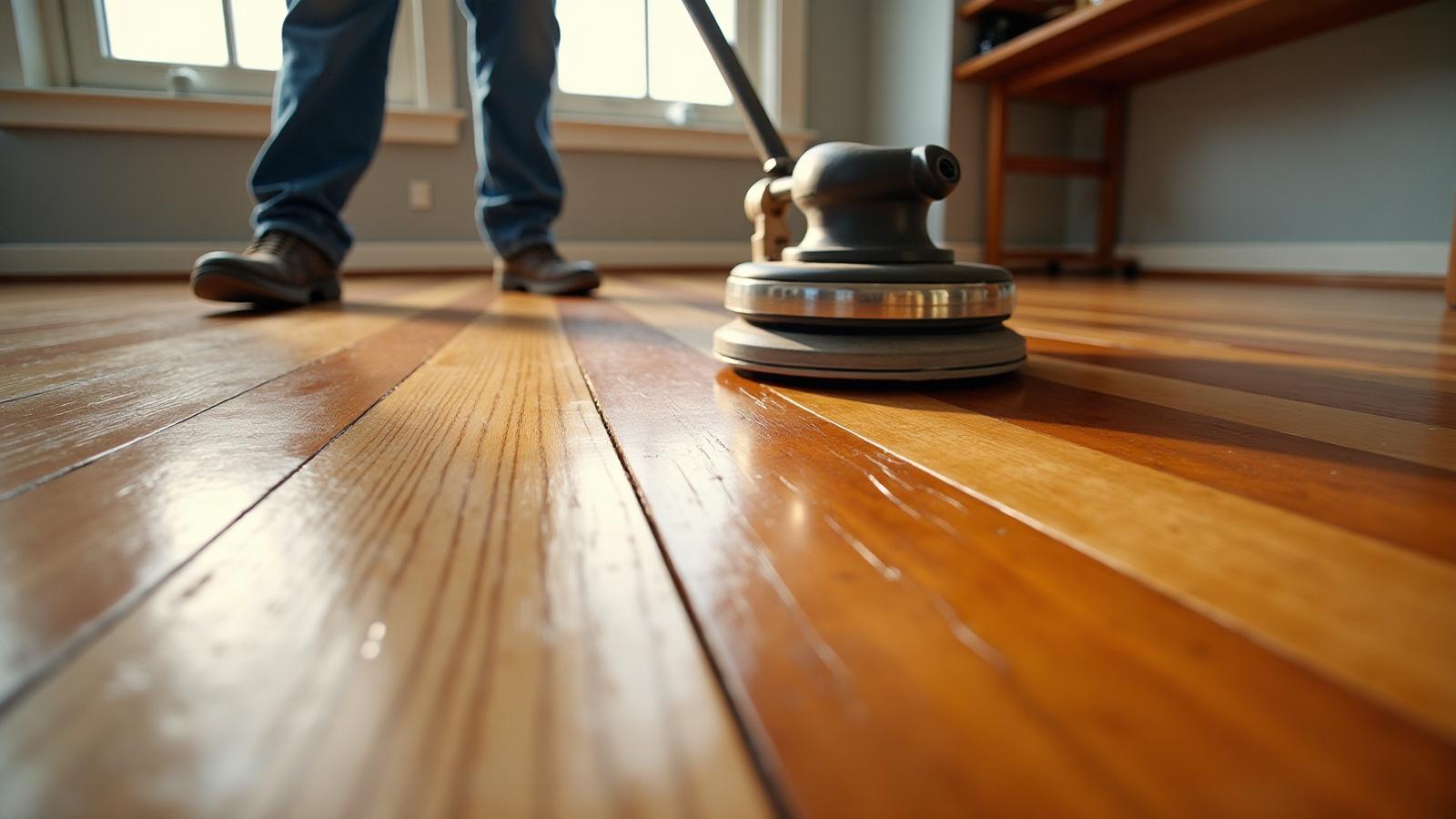 Wood floor refinishing services in Claremore